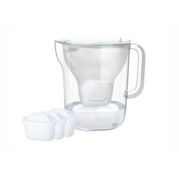BRITA Style ESSENTIAL XL filter jug white + 3 x MX Pro Pure Performance filter
