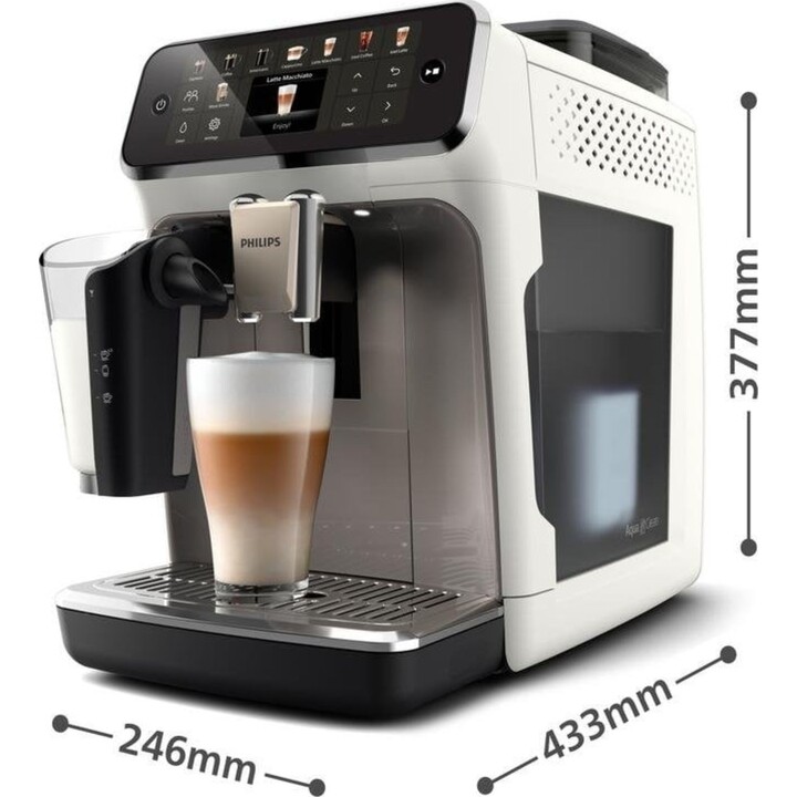 Philips 5500 EP5545/70 Kaffeevollautomat 1,8 L 15 bar mit Kaffeemühle und Milchaufschäumer