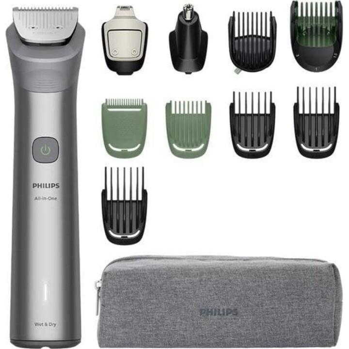 Philips MG5941/15 Multifunction Hair Clipper, Cordless, 120 min, 13 Lengths, 11 Combs, Waterproof