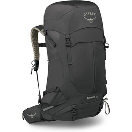 Osprey Stratos 44 Raven Black Men's Multi-Day Hiking Backpack with AirSpeed Suspension and Raincover (Sac à dos de randonnée de 