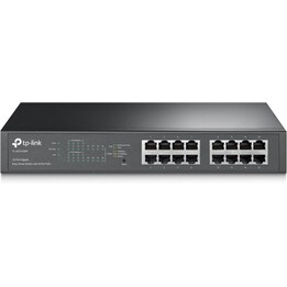 Switch TP-Link 16 porte Gigabit a rack con 8 porte PoE+ per reti aziendali ad alta velocità