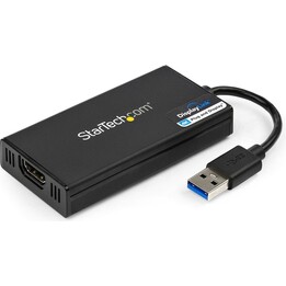 Adaptador Quad HDMI USB 3.0 StarTech.com com resolução de 1080p e ligação USB-A integrada
