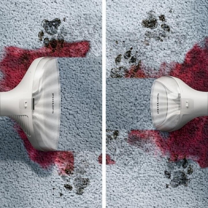 Philips 3000 XW3193/11 400 W kabelloser Zylinderstaubsauger mit LED-Licht - Kompakt
