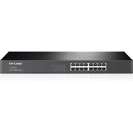 Commutateur Gigabit Rackmount 16 ports TP-Link avec technologie verte et Ethernet écoénergétique