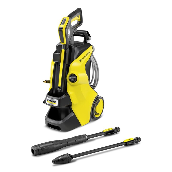 Kärcher K 5 Power Control Flex Limpiadora de alta presión o Hidrolimpiadora Vertical Eléctrico 500 l/h Negro, Amarillo