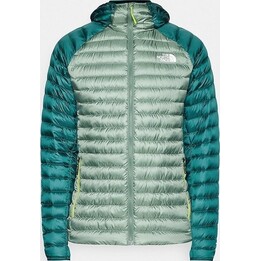 The North Face Bettaforca Lt Down Hoodie - Ente grün/tief nori Größe: xxl