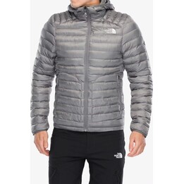 Casaco com capuz sintético The North Face Huila - pérola fumada tamanho: m
