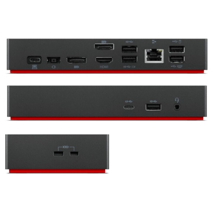 Lenovo ThinkPad Universal USB-C Alámbrico USB 3.2 Gen 1 (3.1 Gen 1) Type-C Negro