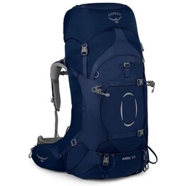 Zaino da donna Osprey Ariel 65 Technical con cintura e imbracatura personalizzate al volo