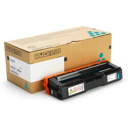 Cartucho de toner Ricoh 407717, 1 unidade, original, ciano.