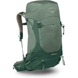 Osprey Stratos 36 Rugged Men's Trekking Rucksack mit AirSpeed Suspension und integrierter Regenhülle