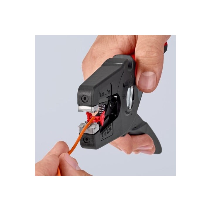 Knipex PreciStrip16 wire stripper Black, Red