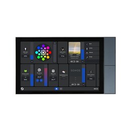Shelly Wall Display XL Sans fil Noir, Gris clair