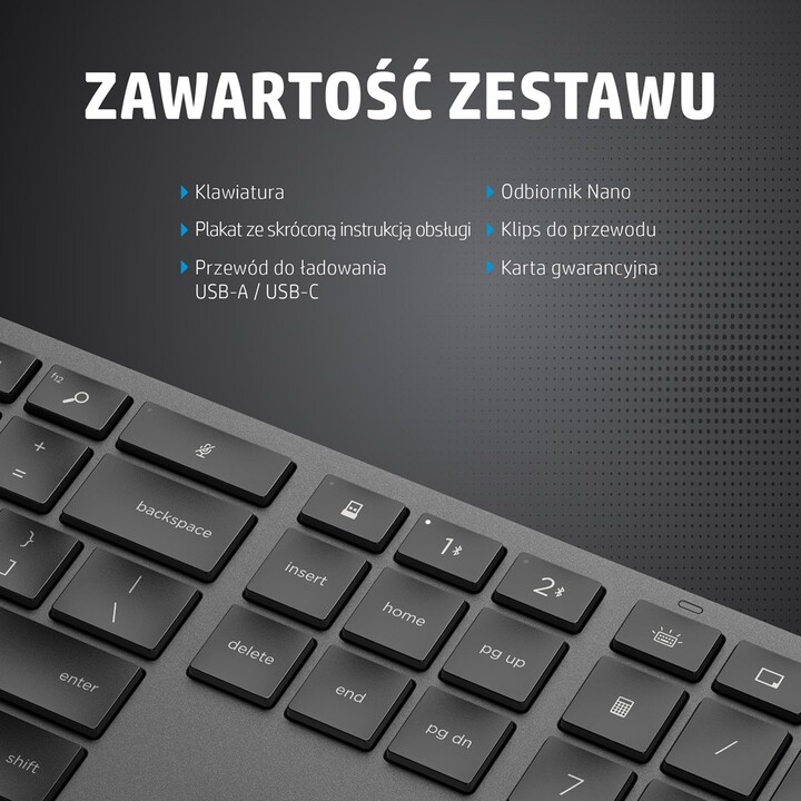 HP Clavier sans fil 975 double mode