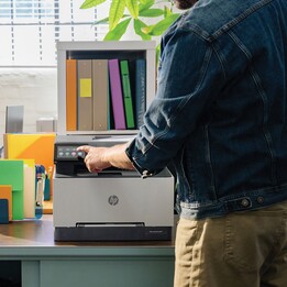 Stampante multifunzione a colori wireless HP LaserJet Pro 3302fdw, fotocopiatrice, scanner; stampa fronte/retro