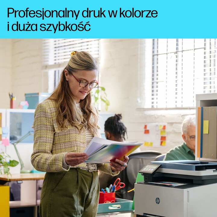 499Q8F HP LaserJet Pro 3302fdw Wireless Multifunction Color Printer, Copier, Scanner; Duplex