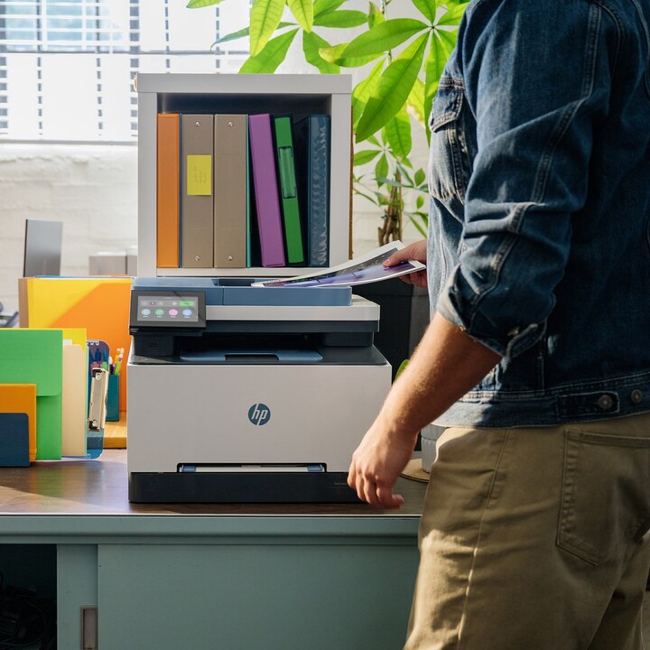 499Q8F HP LaserJet Pro 3302fdw Wireless Multifunction Color Printer, Copier, Scanner; Duplex