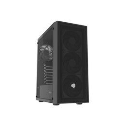 OBUDOWA FURY SHOBO SH8F MIDI TOWER Z OKNEM CZARNA