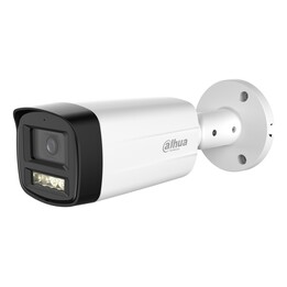 Câmera de segurança CCTV Dahua Technology Lite HAC-HFW1801TH-IL-A, formato bullet, para uso interno e externo, 3840 x 2160 pixel