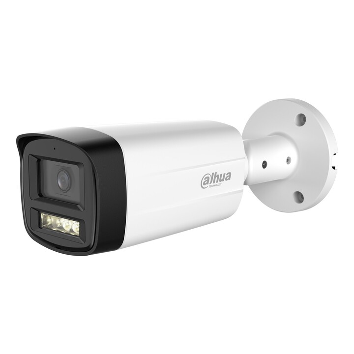 Telecamera di sicurezza CCTV Dahua Technology Lite HAC-HFW1801TH-IL-A Bullet (a forma di proiettile) per interni ed esterni, 384