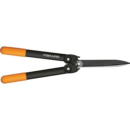 FISKARS HS72, tagliasiepi, lame in acciaio, nero/arancio