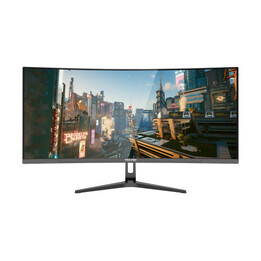 Tecno Megaview GT AXS34MK1 Monitor da gioco da 34 pollici WQHD 180Hz, 1ms, curvo