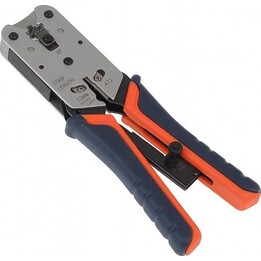HANLONG HT-L2182R, pinza crimpatrice RJ45 professionale, rosso/nero