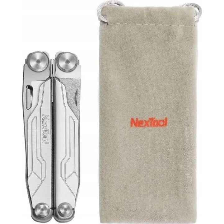 Nextool Captain, Flagship Multi-tool, Steel, Silver