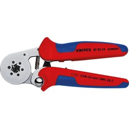 Knipex 6409692, Alicates de corte para mangos, rojo/azul