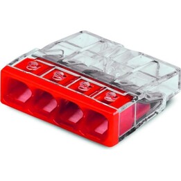 Wago 2273-205, Compact PUSH WIRE Connector, 100Stück, Orange