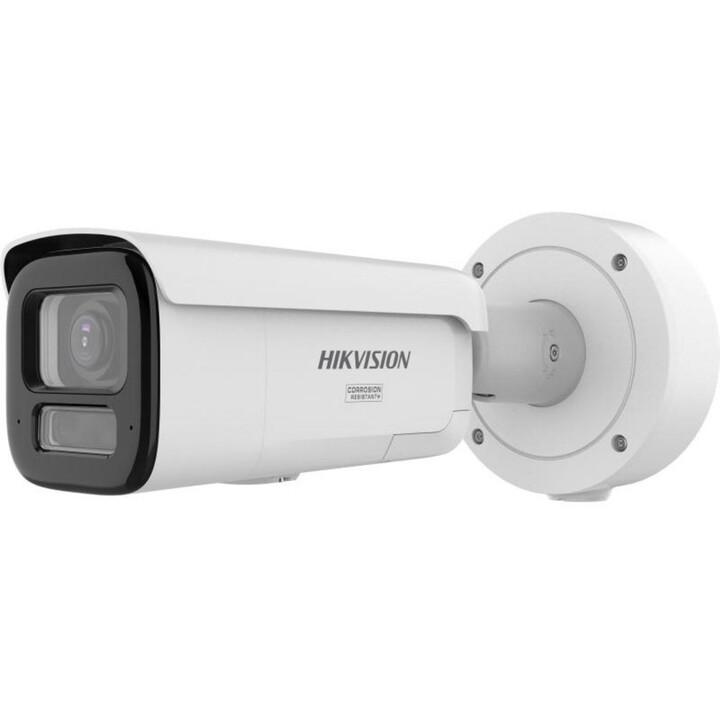Hikvision Pro Series ColorVu 3.0 DS-2CD2647G3-LIZS2UY/SRB Cámara de Red Bullet Varifocal Motorizada con Luz Híbrida Inteligente 