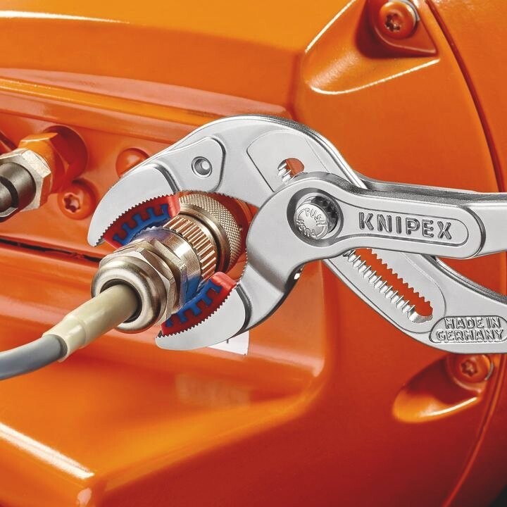 Knipex 2796198, Pinze per sifoni e connettori 250 mm, rosso