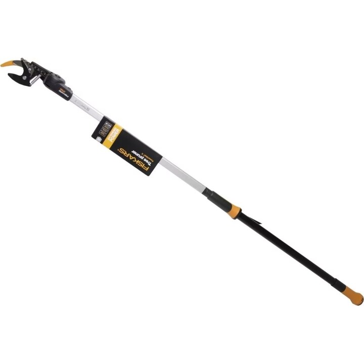 Fiskars UPX82, Anvil Tree Pruning Shears, Orange