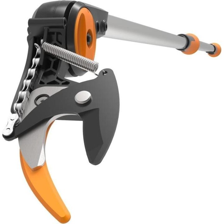 Fiskars UPX82, Anvil Tree Pruning Shears, Orange