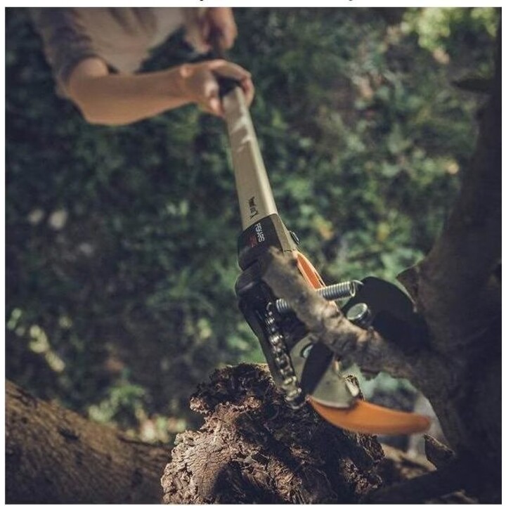 Fiskars UPX82, Anvil Tree Pruning Shears, Orange