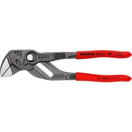 Knipex 8601180, Alicate ajustable 180mm, Rojo