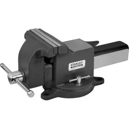 Morsa da banco per impieghi gravosi da 150 mm/6", nera