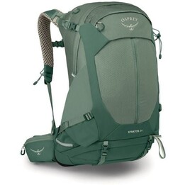 Osprey Stratos 34 Men's Technical Hiking Backpack in Pine Leaf Green