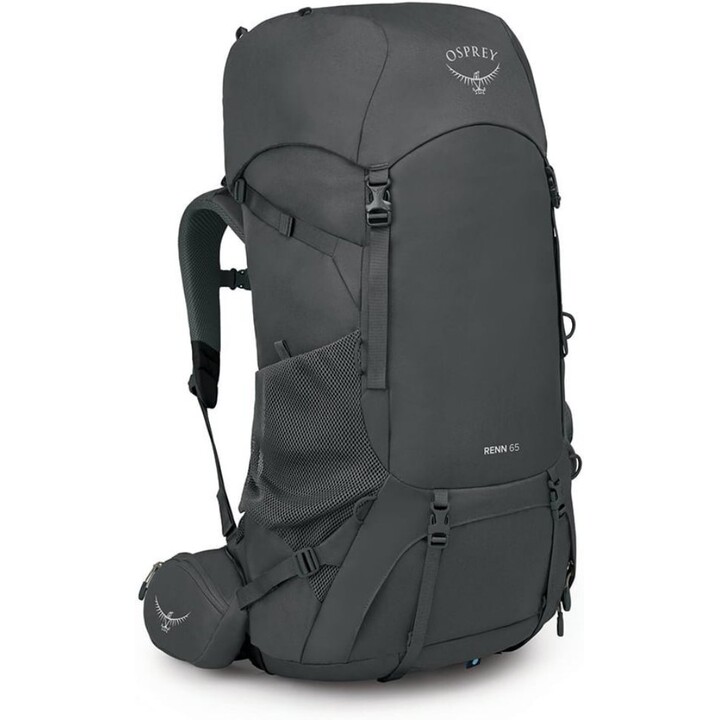 Osprey Renn 65 Women's Multi-Day Backpacking Pack Dark Charcoal / Gray Wolf