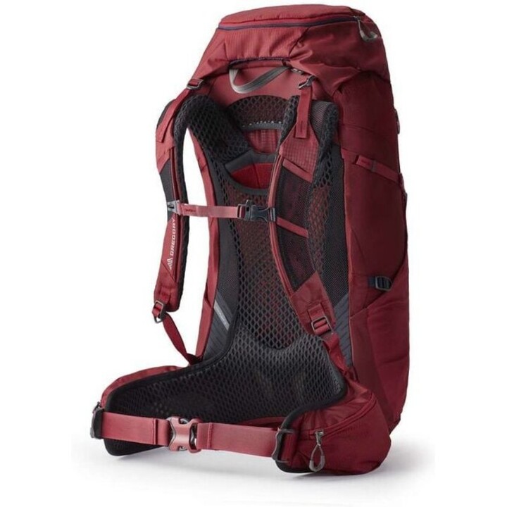 Gregory Jade 38 Women's Technical Wanderrucksack mit FreeFloat Dynamic Suspension Ruby Red Größe XS/S