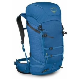 Zaino tecnico da alpinismo Osprey Mutant 38 da uomo con pannello posteriore Snowshed Blue Flame taglia S/M