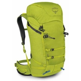Mochila Osprey Mutant 38 Technical Mountaineering Hombre con Snowshed Backpanel Lemongrass Tallas S/M