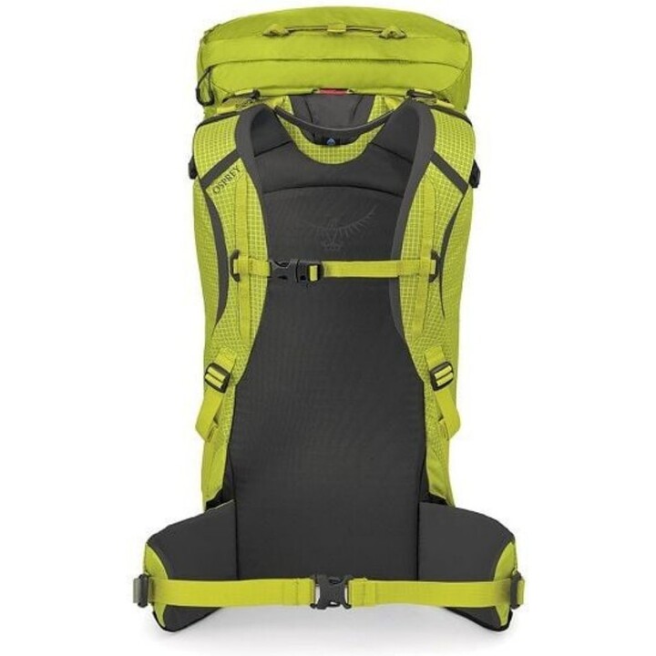 Mochila Osprey Mutant 38 Technical Mountaineering Hombre con Snowshed Backpanel Lemongrass Tallas S/M