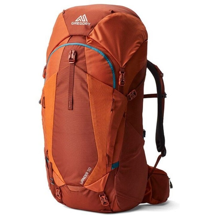 Gregory Wander 50 Youth Technical Backpack with VersaFit Adjustable Suspension Redrock