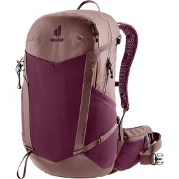 Mochila técnica de senderismo para mujer Deuter Futura 25 SL con sistema de respaldo Aircomfort Cassis / Ashrose