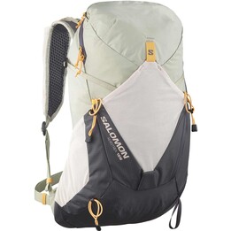 Salomon Aerotrek 18 Women's Technical Hiking Backpack mit Advanced airCHASSIS Seagrass / Silver Cloud