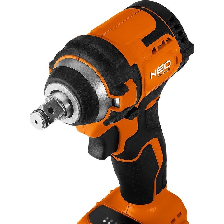 Neo Tools 04-613, avvitatore a impulsi senza spazzole da 18V 350Nm, arancione
