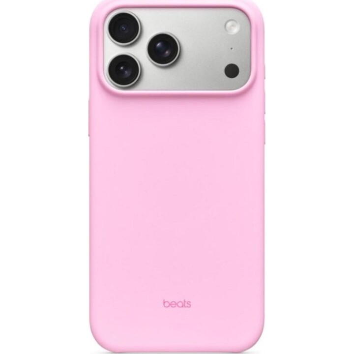 Custodia Beats con MagSafe e controllo della fotocamera per iPhone 17 Pro Max Pebble Pink 6,9" in microfibra/policarbonato