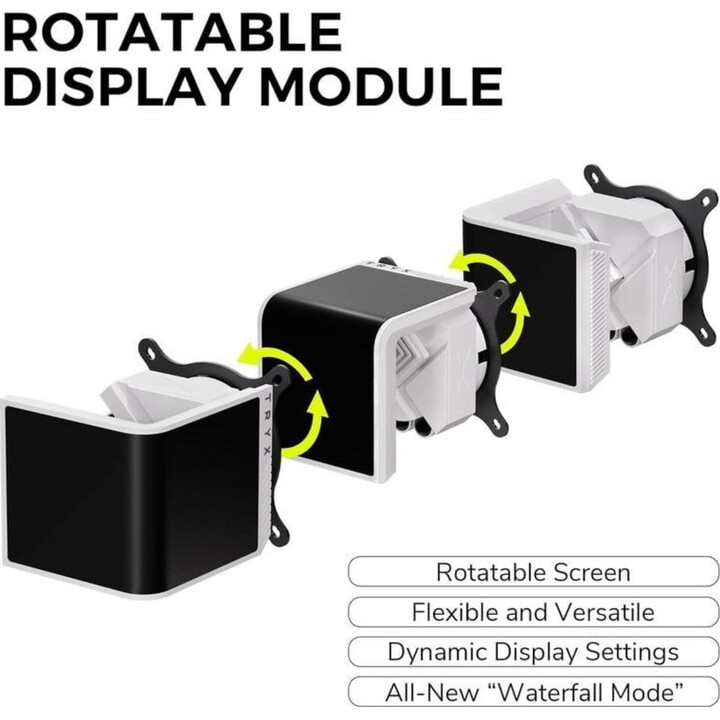 Kit de refroidissement liquide Tryx Panorama SE ARGB 360mm 3 ventilateurs Ecran 3D-AMOLED