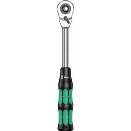 Wera ZYKLOP Hybrid-Ratsche 1/2'', grün/schwarz